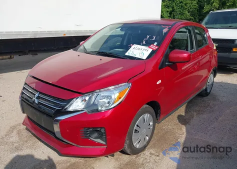 2024 Mitsubishi Mirage Es/Le z USA, uszkodzony, nr VIN ML32AUHJ8RH032092